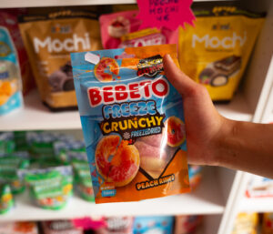 Bebeto Freeze Crunchy Peach Rings