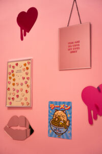 Deco de notre Noodles Corner a Bruxelles