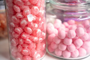 Sélection de bonbons acides