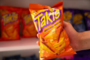 Takis intense Nacho.