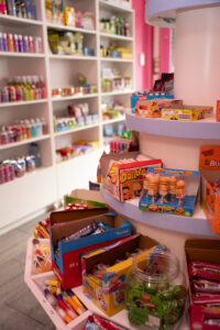 Aperçu de la boutique Candy World – bonbons, snack, chips, et plus